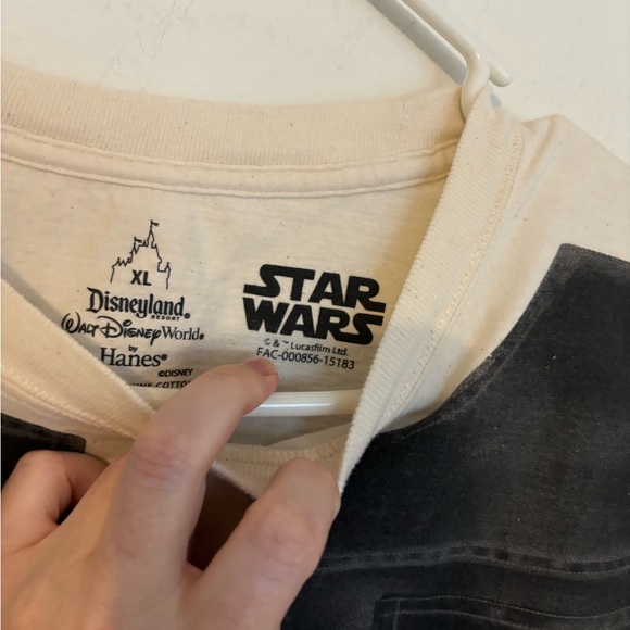 Disneyland Star Wars Han Solo Uniform All Over Front Back T Shirt • Men’s XL - Picture 4 of 7